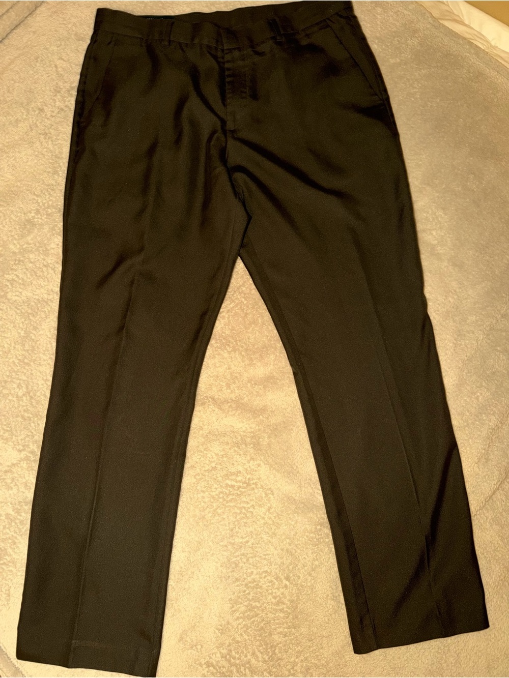 Perry Ellis Men's Black Dress Slacks